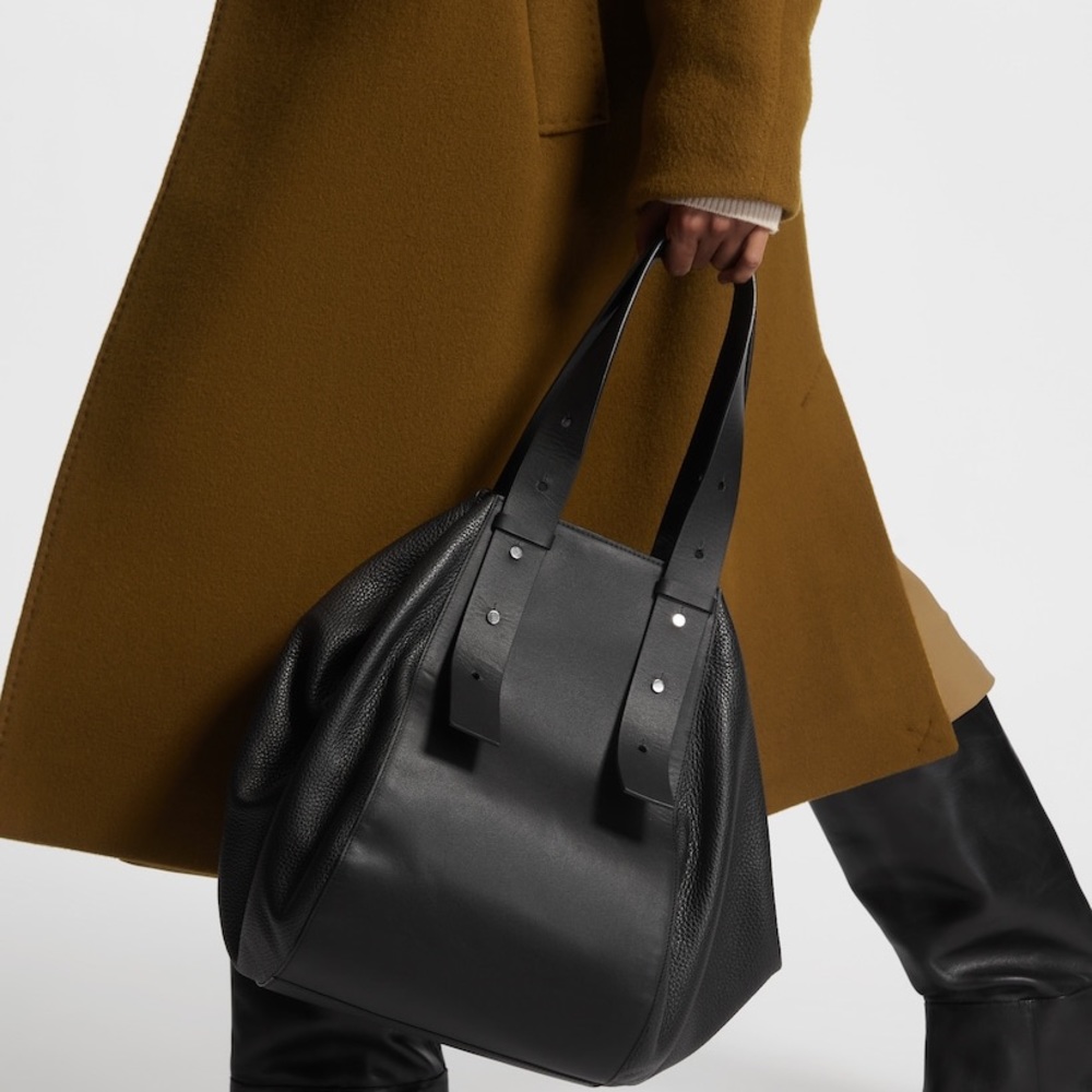 COS Black Leather Tote Bag - Picture 13 of 13